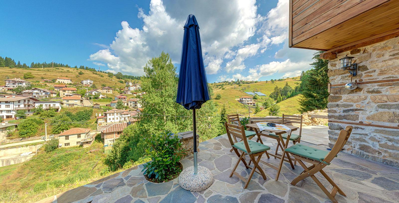 Rhodope mountain landscape near Progled